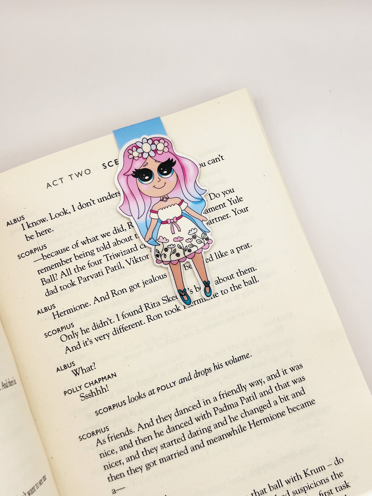 Blossom Magnetic Bookmark