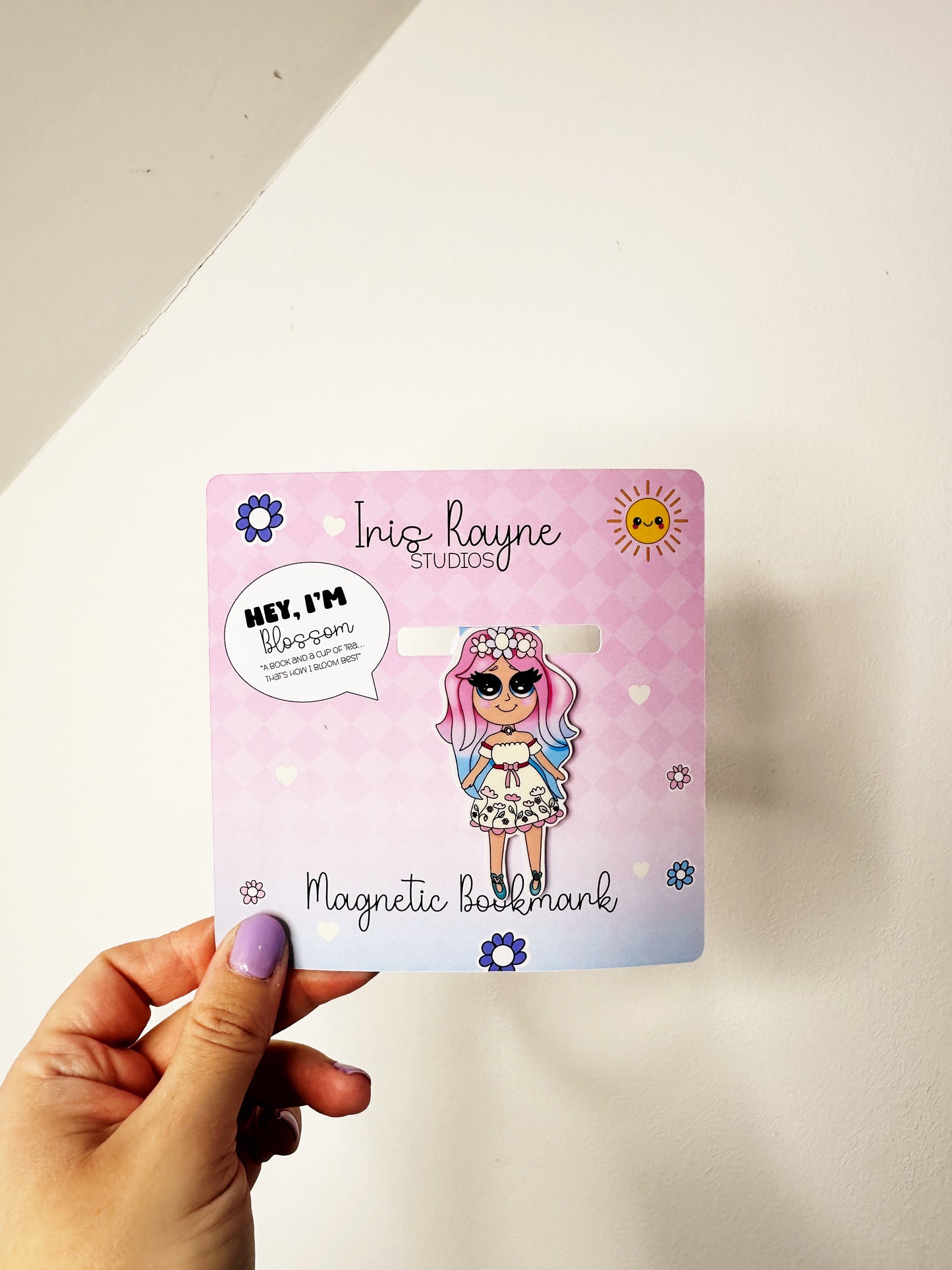 Blossom Magnetic Bookmark