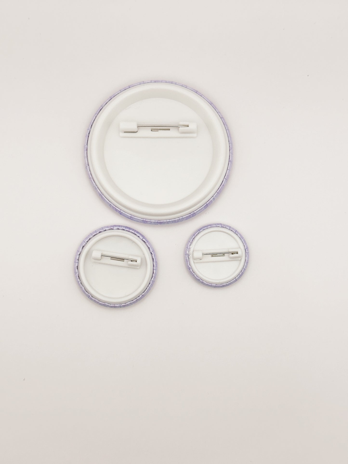 Wildflower Teacup Badge Set - 3 Piece Collection