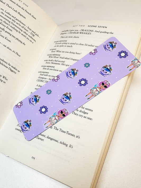 Wildflowers Traditional Bookmark – Laminated, Double-Sided (6x2”)