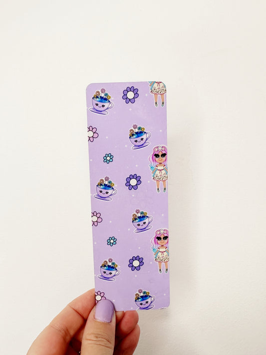 Wildflowers Traditional Bookmark – Laminated, Double-Sided (6x2”)