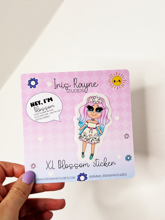 Blossom XL Die-Cut Sticker