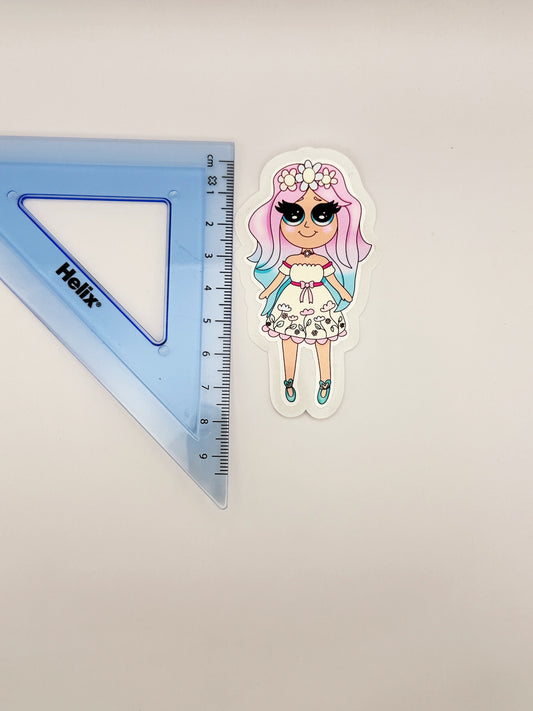 Blossom XL Die-Cut Sticker